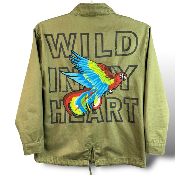 Zaza Women's Sweater Size Large Speak Up Eagle - Picture 2 of 10